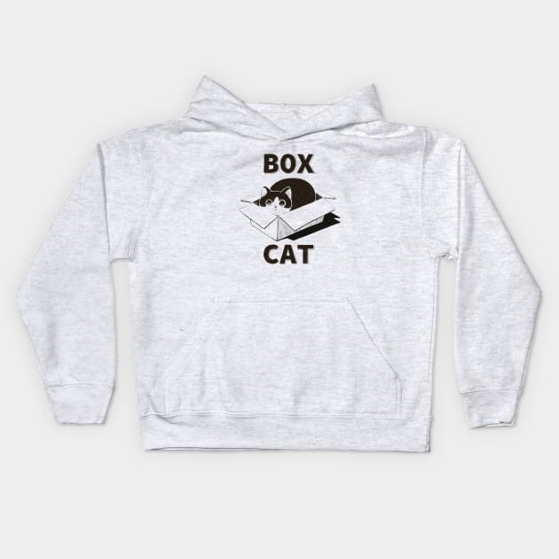 The Box Cat Kids Hoodie by You Miichi